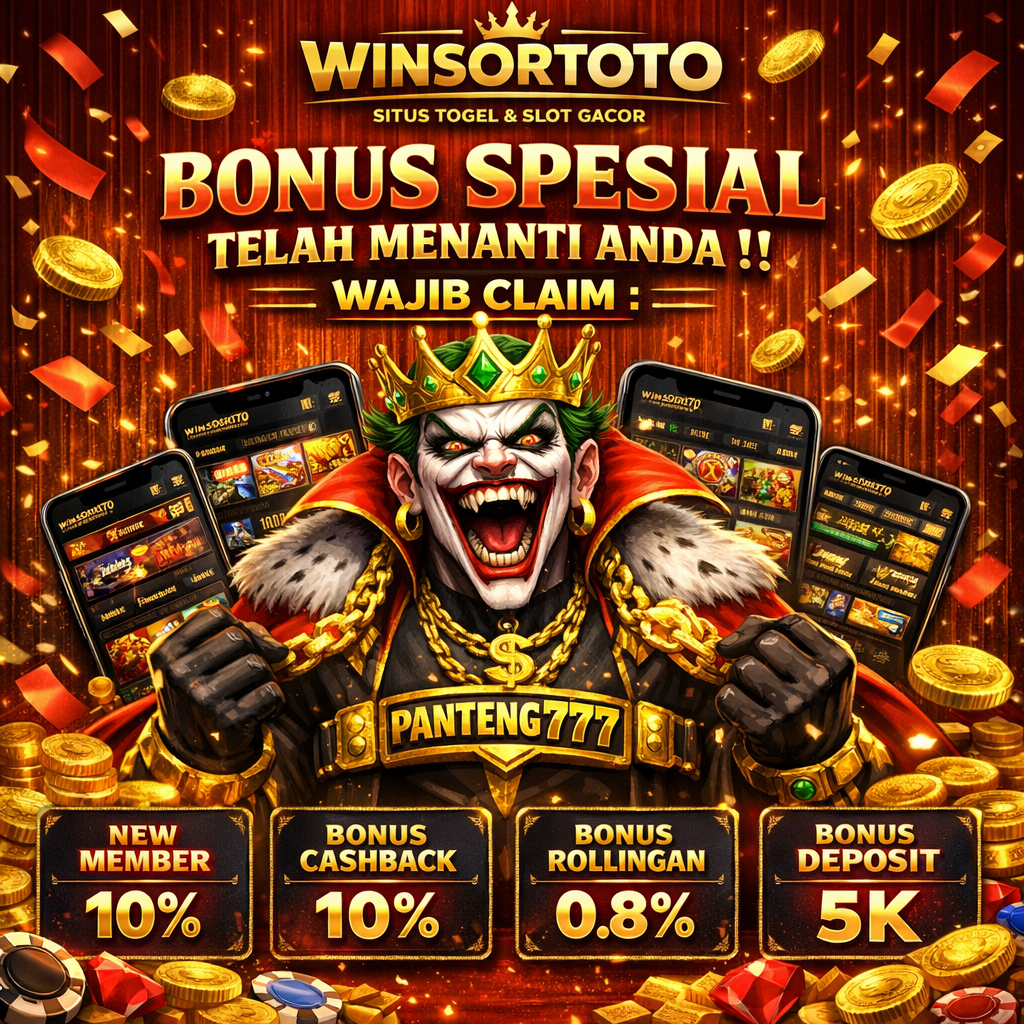 WINSORTOTO: Situs Toto Slot Gacor Online & Bandar Toto Togel 4D Terlengkap 2026