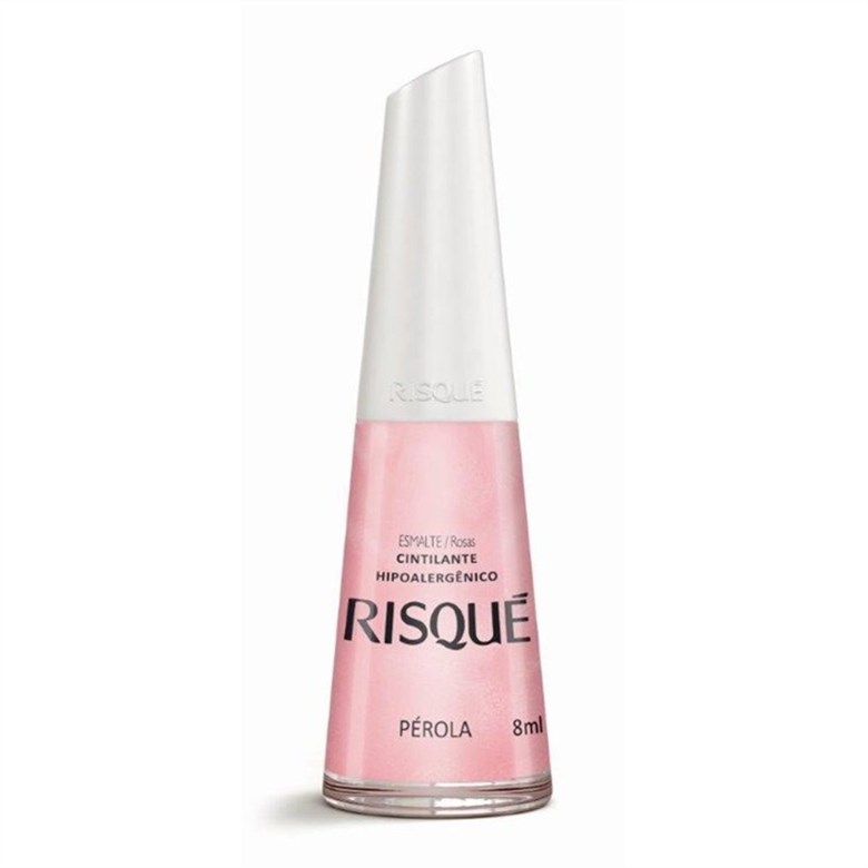 7891182830027 - ESMALTE CINTILANTE PEROLA 8ML RISQUE
